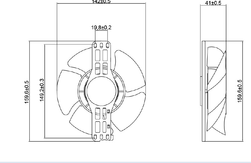 MFD15050Y Dimensions